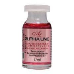 AMPOLA ALPHA LINE RECONSTRUTOR PARA CABELOS TINGIDOS 12ML