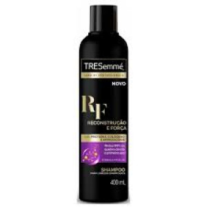 Shampoo reconstrução e força com 400ml Tresemmé