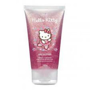 Gel Hello Kitty com glitter 180g Infantil