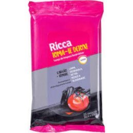 Lenço facial Demaquilante Carvão+ Tomate detox Ricca