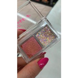 Shine collection- Duo Palette Rose Gold Ruby Kisses Paleta