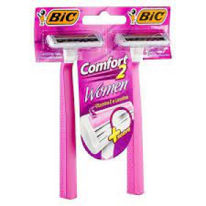 Aparelho de barbear Bic Comfort Twin For Woman Com 02 Unidades