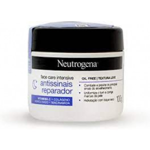 Creme Facial Neutrogena Face Care Intensive Antissinais Reparador com 100g