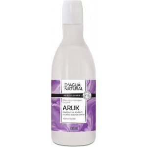 Óleo de Massagem D'agua Natural Aruk com Semente de Uva e Cereja 300mL