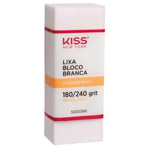 KISS NY LIXA BLOCO BRANCA 180/240 