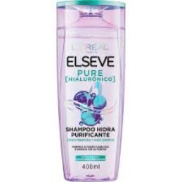 Shampoo Hidra Purificante Elseve Pure Hialurônico 400ml