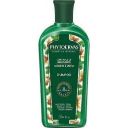 Shampoo Phytoervas Controle de Oleosidade Gengibre & Menta- 250ml