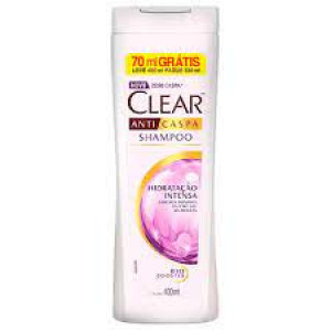 Shampoo Anticaspa Clear Hidratação Intensa com 400ml