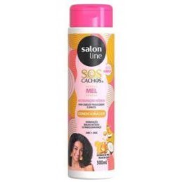 Condicionador SOS Cachos Mel Cachos Intensos 300ml Salon Line