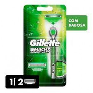 Aparelho De Barbear Gillette Mach3 Sensitive 