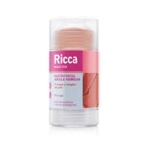 Bastão Facial Argila Vermelha Ricca