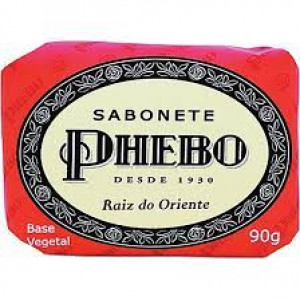 Sabonete em Barra de Glicerina Phebo Raiz do Oriente 90g