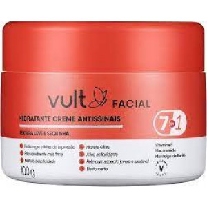 Hidratante facial Creme Antissinais Vult Facial 100g