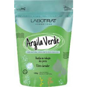 Máscara facial Argila Verde 100g - Labotrat Cosméticos