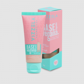 Base Líquida Vizzela Vegana cor 01 30g