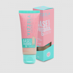 Base Líquida Vizzela Vegana cor 02 30g