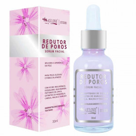 SÉRUM FACIAL REDUTOR DE POROS - Max Love - 30ml