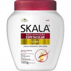 Creme de Tratamento Skala Profissional 12 Em 1 Restauração e brilho 