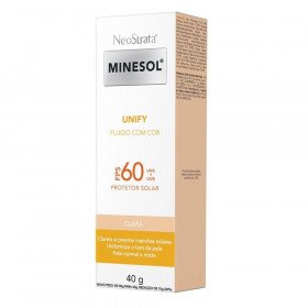Protetor Solar Facial Neostrata Minesol Unify Fluido FPS 60 cor Clara 40g