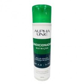 Condicionador Nutrição Óleo De Abacate Manteiga Karité 300ml - Alpha Line