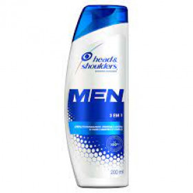 Shampoo Anticaspa Head & Shoulders Men 3 em 1- 200ml