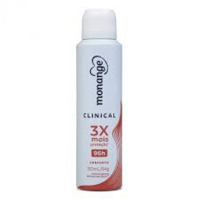Desodorante Monange clinical conforto aerosol antitranspirante feminino 150ml 