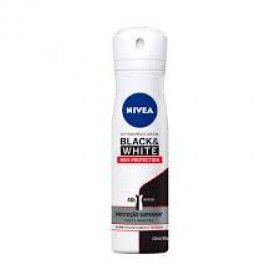 Desodorante aerosol Nivea black&white máxima proteção 48h 150ml