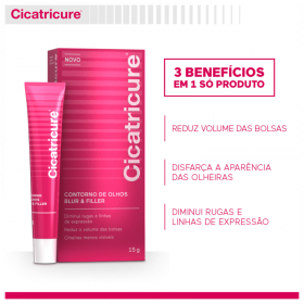 Cicatricure Blur & Filler - Creme Anti-Idade para Área dos Olhos 15g 