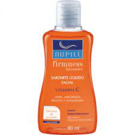 Sabonete Líquido Facial Nupill Vitamina C Fórmula Suave 60ml