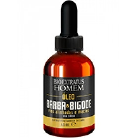 Óleo Homem Barba e Bigode 40ml - BIO EXTRATUS