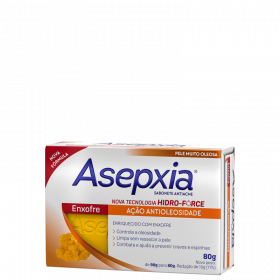 Sabonete facial Asepxia Enxofre Antioleosidade 80G