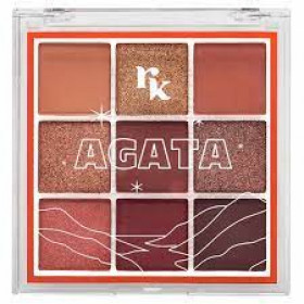  Paleta de Sombra Kiss Rk 9 Cores Agata