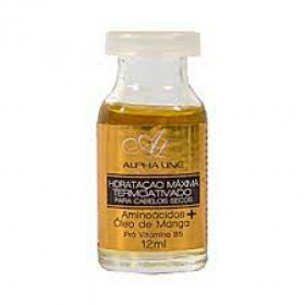 AMPOLA ALPHA LINE INSTANT HYDRAT PARA CABELOS SECOS 12ML