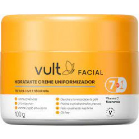 Creme Hidratante facial Uniformizador Vult Facial 7 em 1 100g
