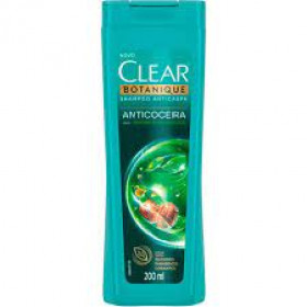 Shampoo anticaspa Clear botanique anticoceira com 200ml