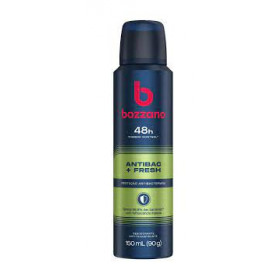 Desodorante Bozzano Antibac + Fresh antitranspirante masculino 150ml