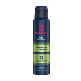 Desodorante Bozzano Antibac + Fresh antitranspirante masculino 150ml