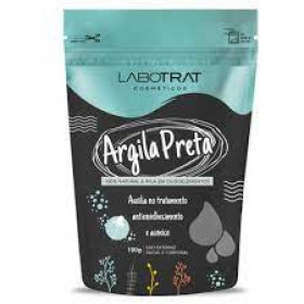 Máscara facial Argila Preta 100g - Labotrat