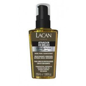 Ativador de Brilho Lacan Caviar e Pérolas+Argan 55ml