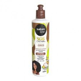 Ativador de Cachos SOS Cachos Coco Tratamento Profundo 300ml Salon Line 