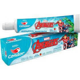 Creme Dental infantil Com Flúor Morango 50g Kids Avengers