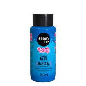 Máscara capilar pigmentante #TODECACHO azul - salon line 150ML
