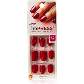 Unhas Autocolantes ImPRESS - Color Curto Tweetheart - Kiss Ny