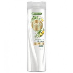Shampoo recarga natural bambu + biotina com 325ml Seda
