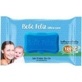Lenço Umedecido Bebê Feliz Ultra care 120Uni