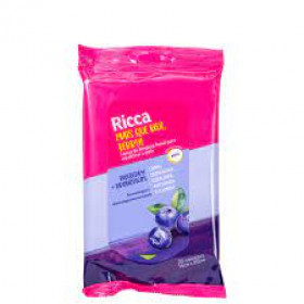 Lenço facial Demaquilante Blueberry+Probióticos- Ricca