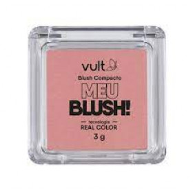 Blush Compacto Vult Meu Blush 3g- Rosa Perolado