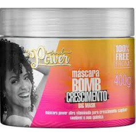 Máscara capilar Bomb Crescimento Big Mask 400g - Soul Power