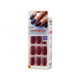 Unhas Autocolantes ImPRESS - Color Medio Bittersweet - Kiss Ny
