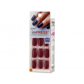 Unhas Autocolantes ImPRESS - Color Medio Bittersweet - Kiss Ny